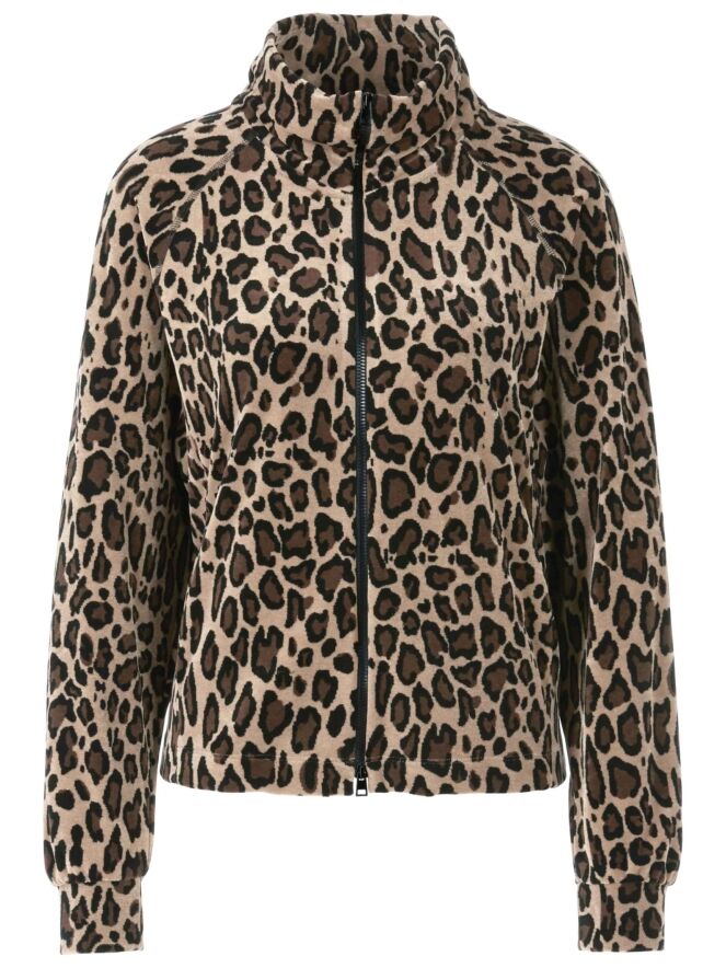 Marc cain leopard coat hotsell