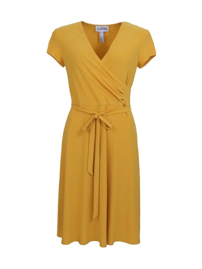 Joseph Ribkoff dresses 201272 Yellow by Penninkhoffashion.com