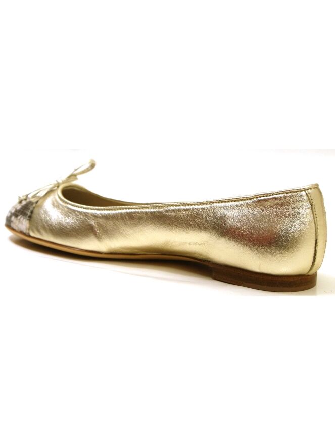 AGL ballerinas D527014NDK Gold by Penninkhoffashion