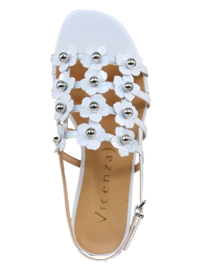 Vicenza sandals ANGOLA 229067 Z2 White by Penninkhoffashion