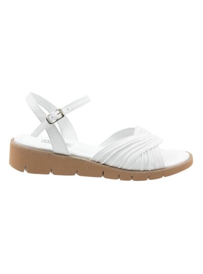 Cervone Sandal nappa bianco 444