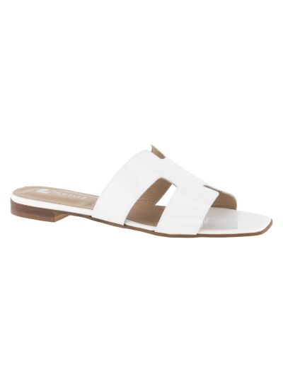 Even and odd Sandal vernice bianco 98Q