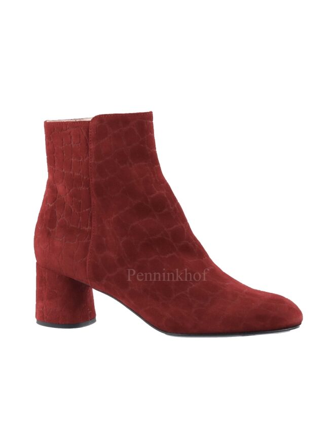 AGL ankle boots D140562PURICKY Red by Penninkhoffashion