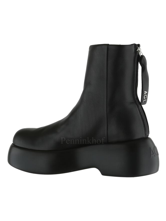 AGL ankle boots D772501PGKN Black by Penninkhoffashion