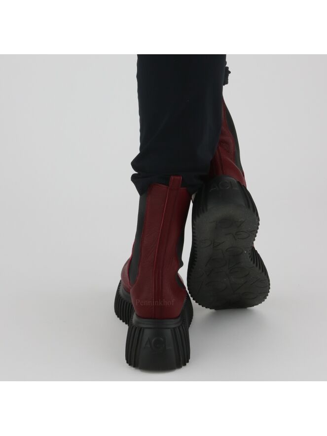 AGL ankle boots PENELOPE Red by Penninkhoffashion