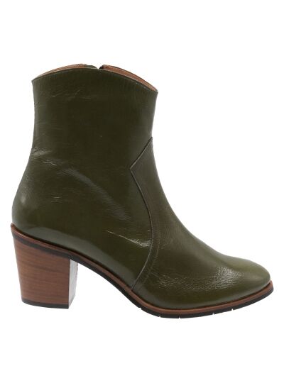 Cervone Ankle boot vernice kiwi 3253